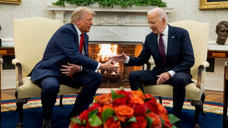 Trump thanks Biden for ‘smooth transition’ during White House meeting