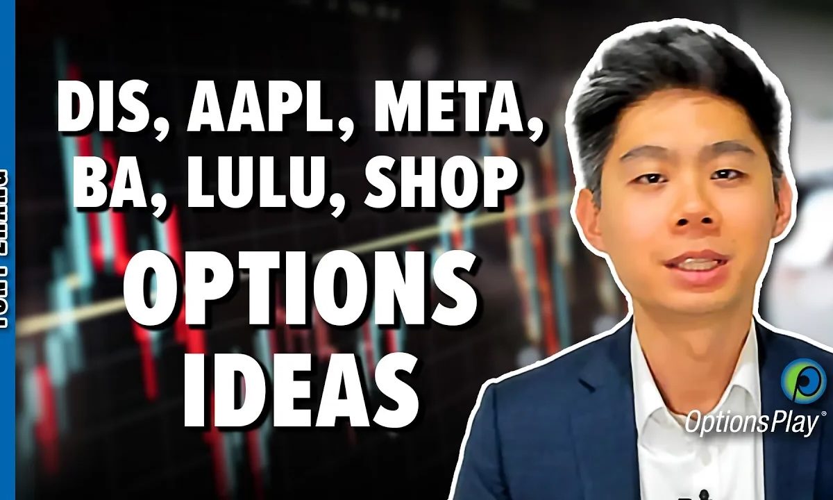 MUST SEE Options Trade Ideas! DIS, AAPL, META, BA, LULU