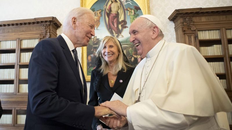 Biden awards Pope Francis with highest civilian honor, Presidential Medal of Freedom, over the phone