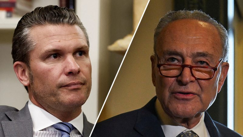 Schumer gathers key committee Dems to talk looming Hegseth confirmation hearing