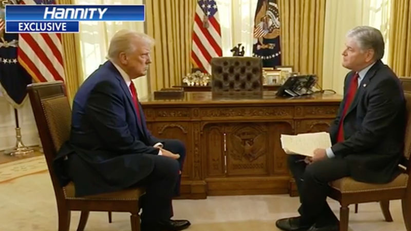 Top 5 moments from Trump’s ‘Hannity’ interview