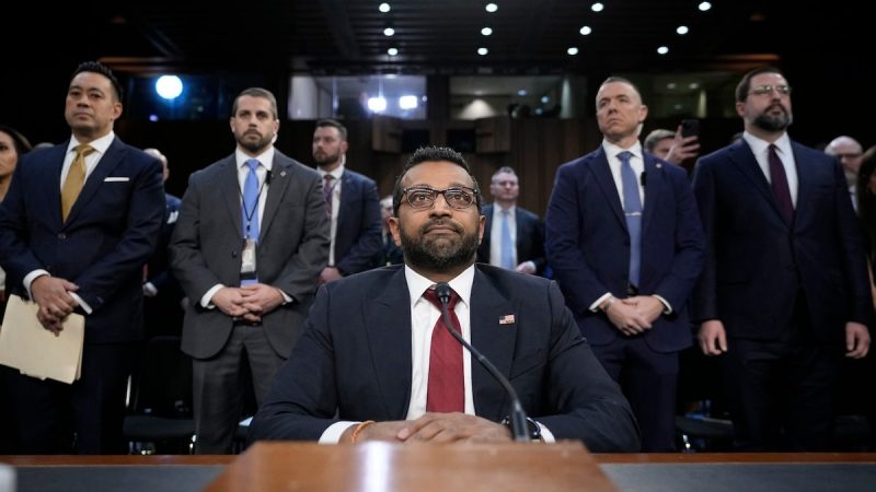 Dems delay Patel committee vote, deride Trump FBI pick as danger to US security