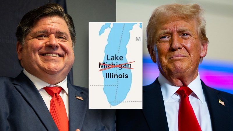 Pritzker trolls Trump by ‘renaming’ Lake Michigan as ‘Lake Illinois,’ joking he’d annex Green Bay