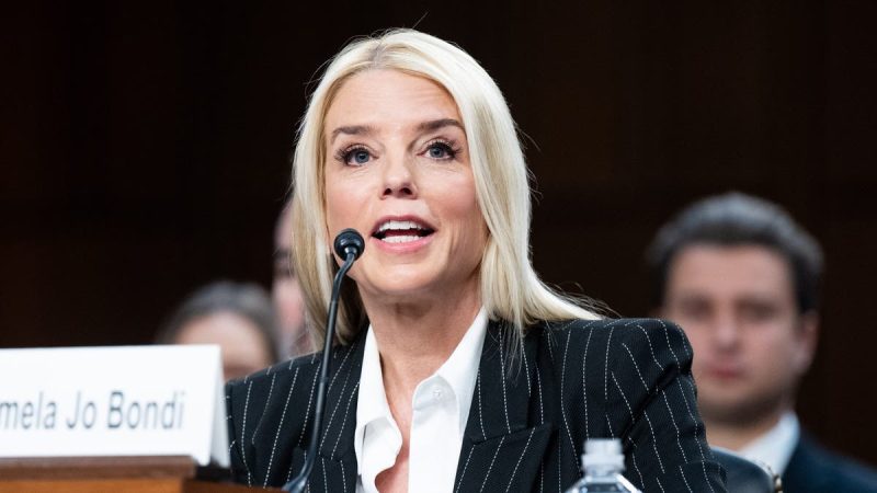 Trump AG nominee Pam Bondi advances to final Senate vote