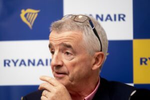 Ryanair CEO Michael O’Leary qualifies for €100m bonus as shares hit six-year target