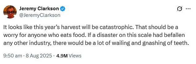 Why Clarkson’s Farm should tackle climate change – before the business of farming crumbles
