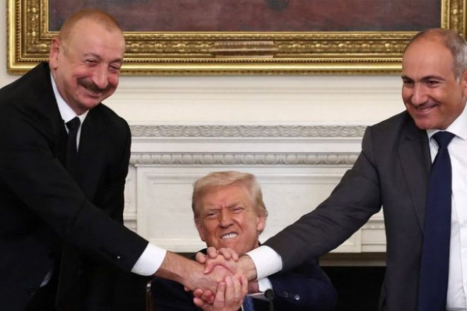 Armenia and Azerbaijan leaders seek to ease Russian and Iranian concerns after US-brokered peace deal