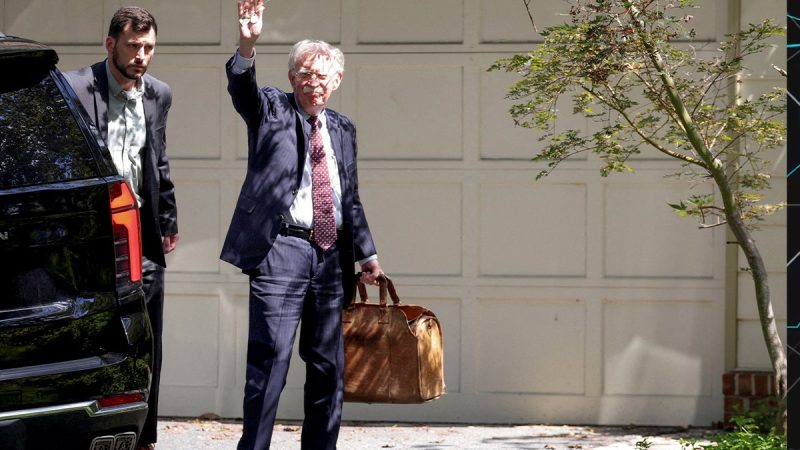 Bolton unleashes on Trump Ukraine policy days after FBI raid
