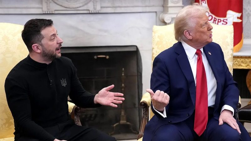 Flashback: What happened the previous time Zelenskyy met with Trump in the Oval Office