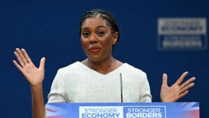 Kemi Badenoch pledges to abolish stamp duty in surprise conference announcement
