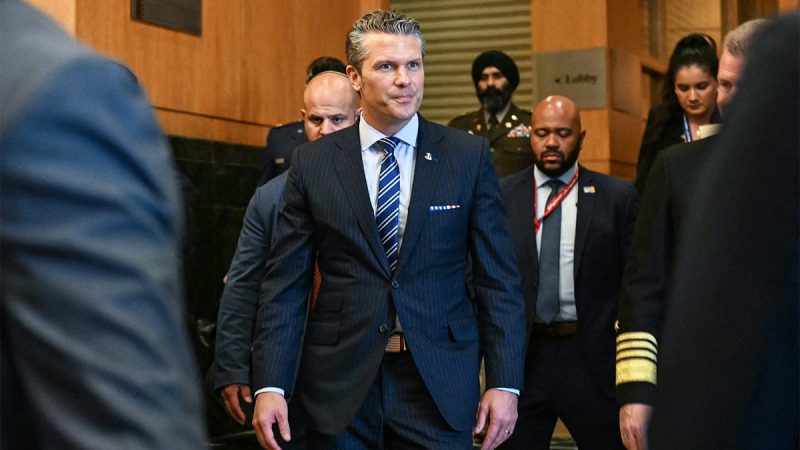Hegseth, in talks with Chinese counterpart, says US will ‘stoutly defend’ interests in Indo-Pacific Hegseth, in talks with Chinese counterpart, says US will ‘stoutly defend’ interests in Indo-Pacific