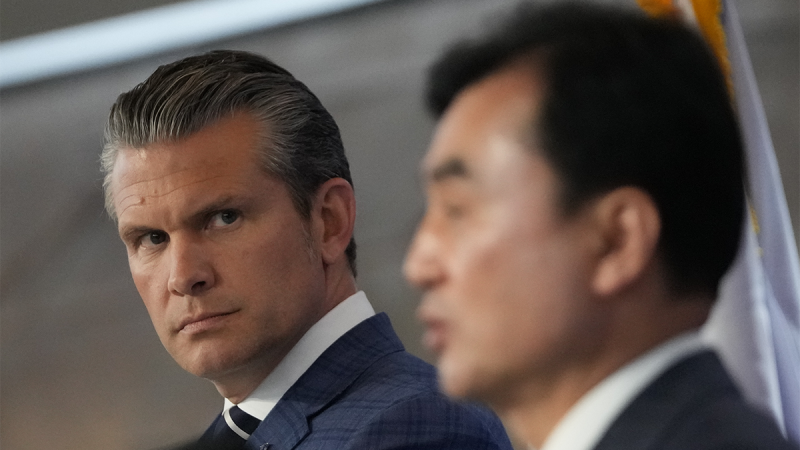 Hegseth applauds South Korea’s plan to take larger role in defense against North Korean aggression Hegseth applauds South Korea’s plan to take larger role in defense against North Korean aggression
