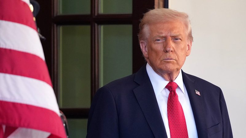 Trump pressed on whether he ordered DOJ to target James Comey, John Bolton, Letitia James