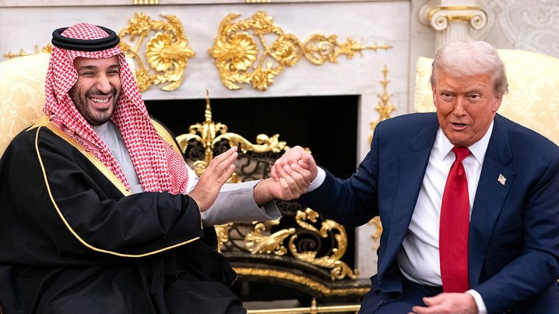 Biden’s Saudi fist bump drew heat in 2022 — Trump just rolled out the red carpet Biden’s Saudi fist bump drew heat in 2022 — Trump just rolled out the red carpet