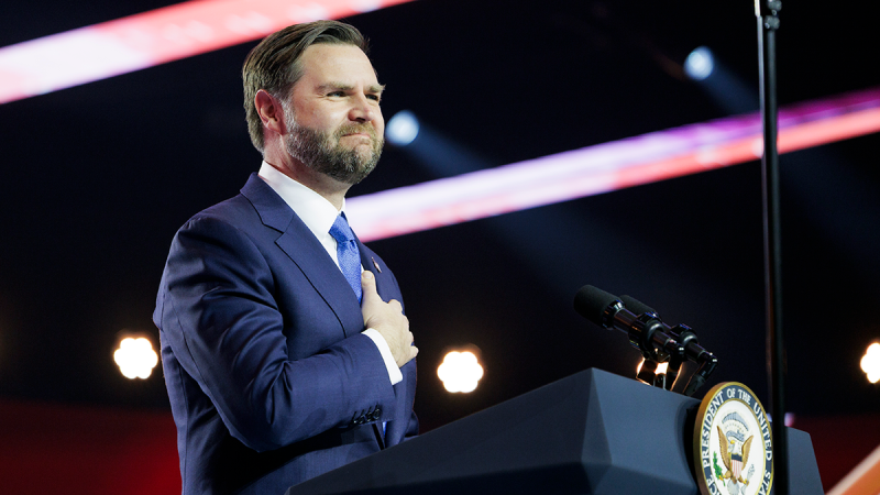 JD Vance turns Turning Point speech into midterm battle cry — and a preview of 2028
