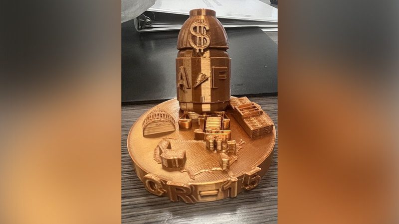 Patel reveals bizarre ‘self-awarded’ trophy former FBI officials made to celebrate Trump probe Patel reveals bizarre ‘self-awarded’ trophy former FBI officials made to celebrate Trump probe