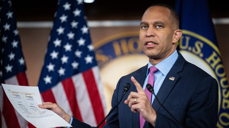 GOP senator jabs Jeffries as ‘butt hurt’ over Trump-Schumer deal GOP senator jabs Jeffries as ‘butt hurt’ over Trump-Schumer deal