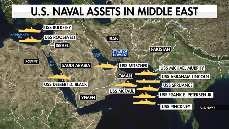 Built for weeks of war: Inside the firepower the US has positioned near Iran Built for weeks of war: Inside the firepower the US has positioned near Iran
